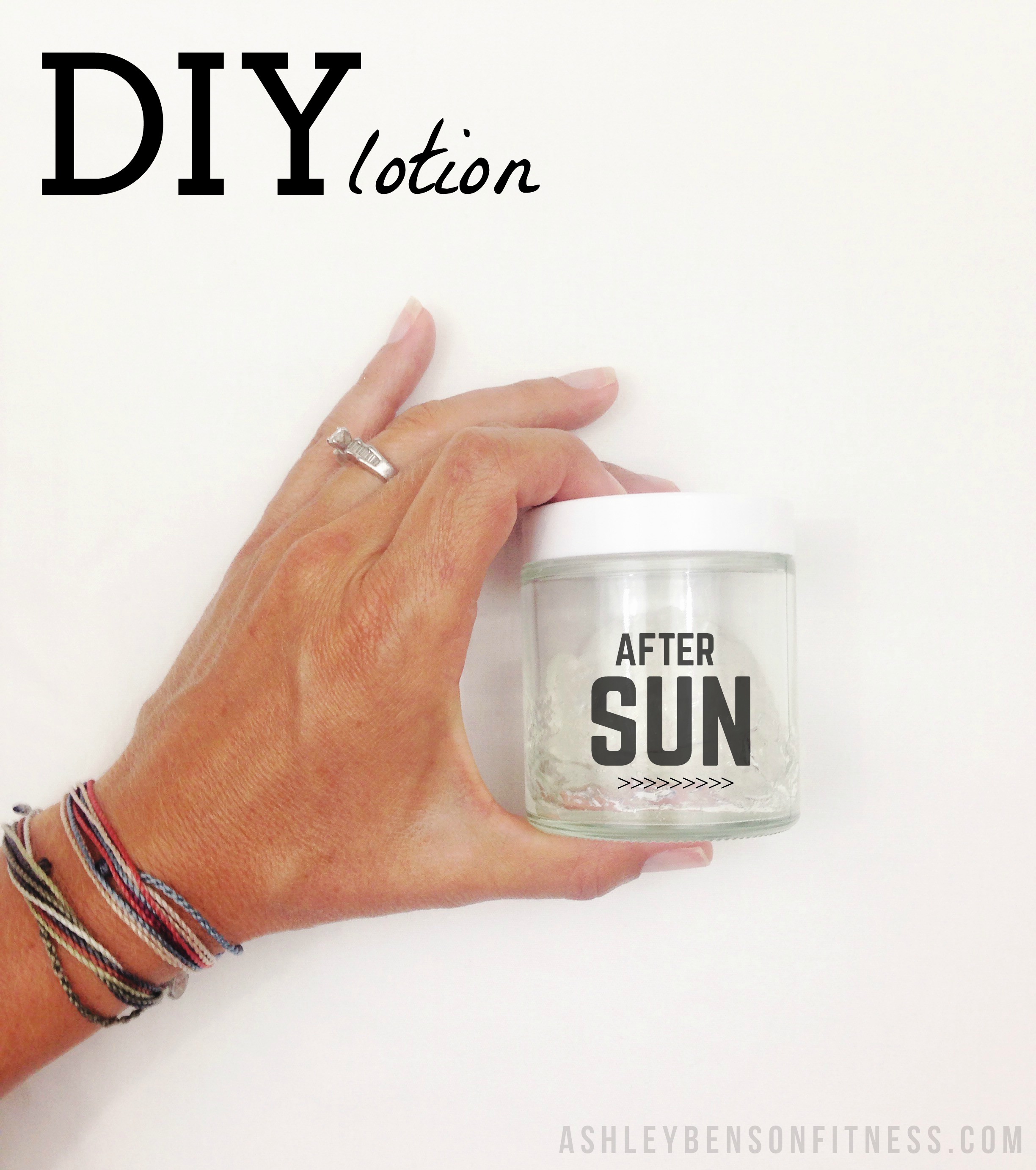DIY After Sun Lotion